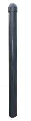 Stilpoller aus Stahl Ø 60 mm, mit Halbkugel, ortsfest